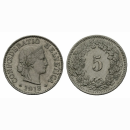 Schweiz 5 Rappen 1913 B