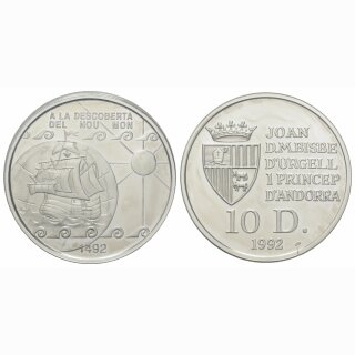 Andorra 10 Diners 1992