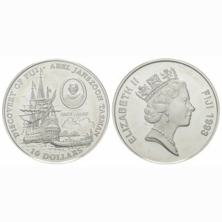 Fiji 10 Dollars 1993