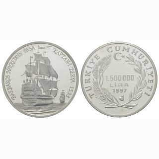 Türkei 1500000 Lira 1997