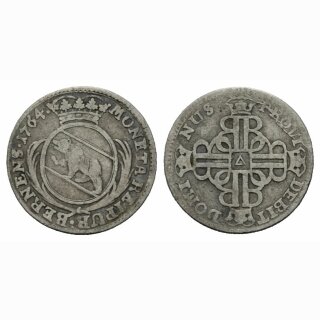 Bern 10 Kreuzer 1764