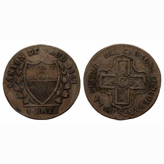 Waadt 1 Batzen 1831