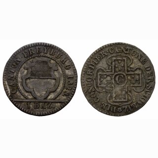 Freiburg 1 Batzen 1828
