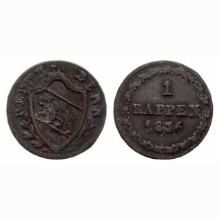 Bern 1 Rappen 1836