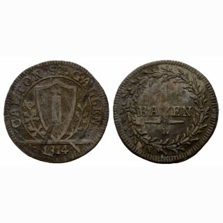 St. Gallen Batzen 1814