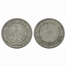 Deutschland  50 Reichspfennig 1927 J