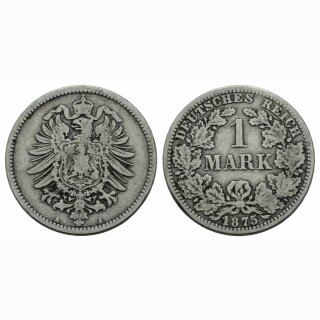 Deutschland  1 Mark 1875 A