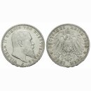 Wuerttemberg 3 Mark 1909 F Wilhelm II