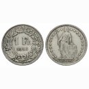 Schweiz 1 Franken 1916 B Stehende Helvetia