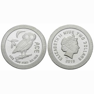 Niue 2 Dollars 2018
