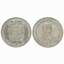 Schweiz 5 Franken 1952 B Tell