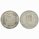 Schweiz 5 Franken 1952 B Tell