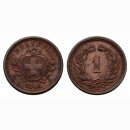 Schweiz 1 Rappen 1904 B