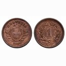 Schweiz 1 Rappen 1906 B