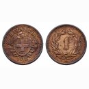Schweiz 1 Rappen 1918 B
