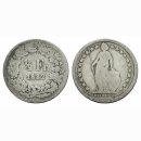 Schweiz 1/2 Franken 1882 B