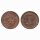 Schweiz 1 Rappen  1891 B schmales Kreuz