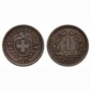 Schweiz 1 Rappen  1899 B