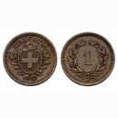 Schweiz 1 Rappen  1918 B