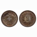 Schweiz 1 Rappen  1937 B