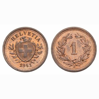 Schweiz 1 Rappen  1941 B