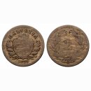 Schweiz 2 Rappen 1851 A