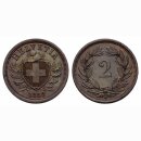 Schweiz 2 Rappen 1888 B