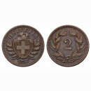 Schweiz 2 Rappen 1897 B