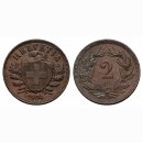 Schweiz 2 Rappen 1904 B