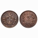 Schweiz 2 Rappen 1913 B