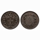 Schweiz 2 Rappen 1915 B