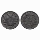 Schweiz 2 Rappen 1944 B