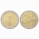 Lettlland 2 Euro 2015 Schwarzer Storch