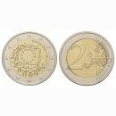 Zypern 2 Euro 2015 30 Jahre Euro Flagge