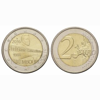 Luxemburg 2 Euro 2016 Brücke Charlotte