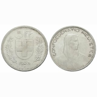 Schweiz 5 Franken  1923 B Tell