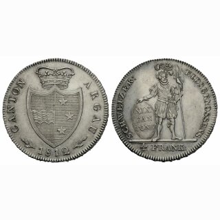 Aargau  4 Franken 1812