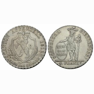 Appenzell 4 Franken 1812