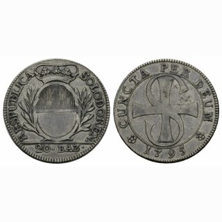 Solothurn 20 Batzen 1795