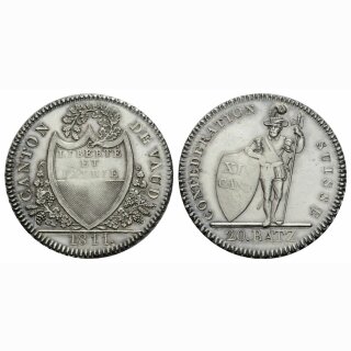 Waadt  20 Batzen 1811