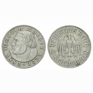 Deutschland 2 Reichsmark 1933 A