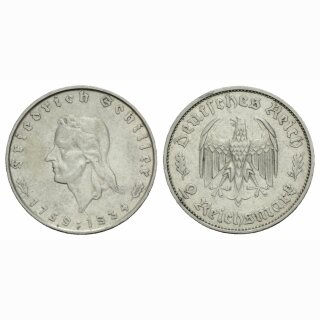 Deutschland 2 Reichsmark 1934 F