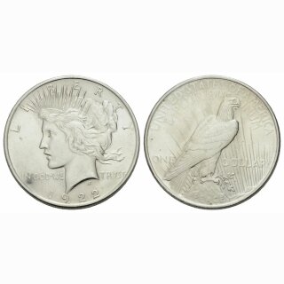 USA 1 Dollar 1922 Peace
