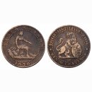Spanien 5 Centesimo 1870
