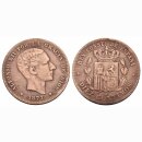 Spanien 10 Centesimo 1877
