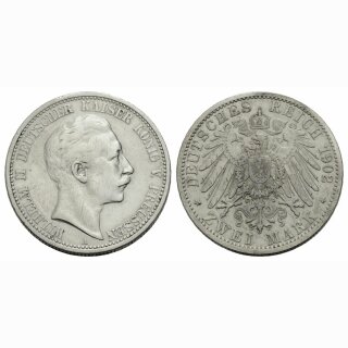 Deutschland  2 Mark 1902 A