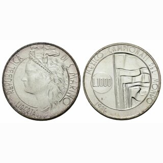 San Marino 1000 Lire  1986