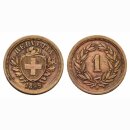 Schweiz 1 Rappen  1899 B