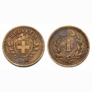 Schweiz 1 Rappen  1909 B