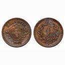 Schweiz 1 Rappen  1908 B